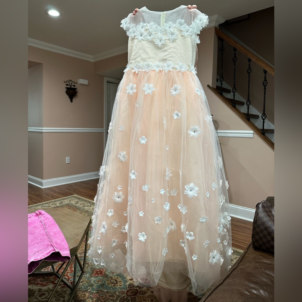 Flower girl bridesmaid dress